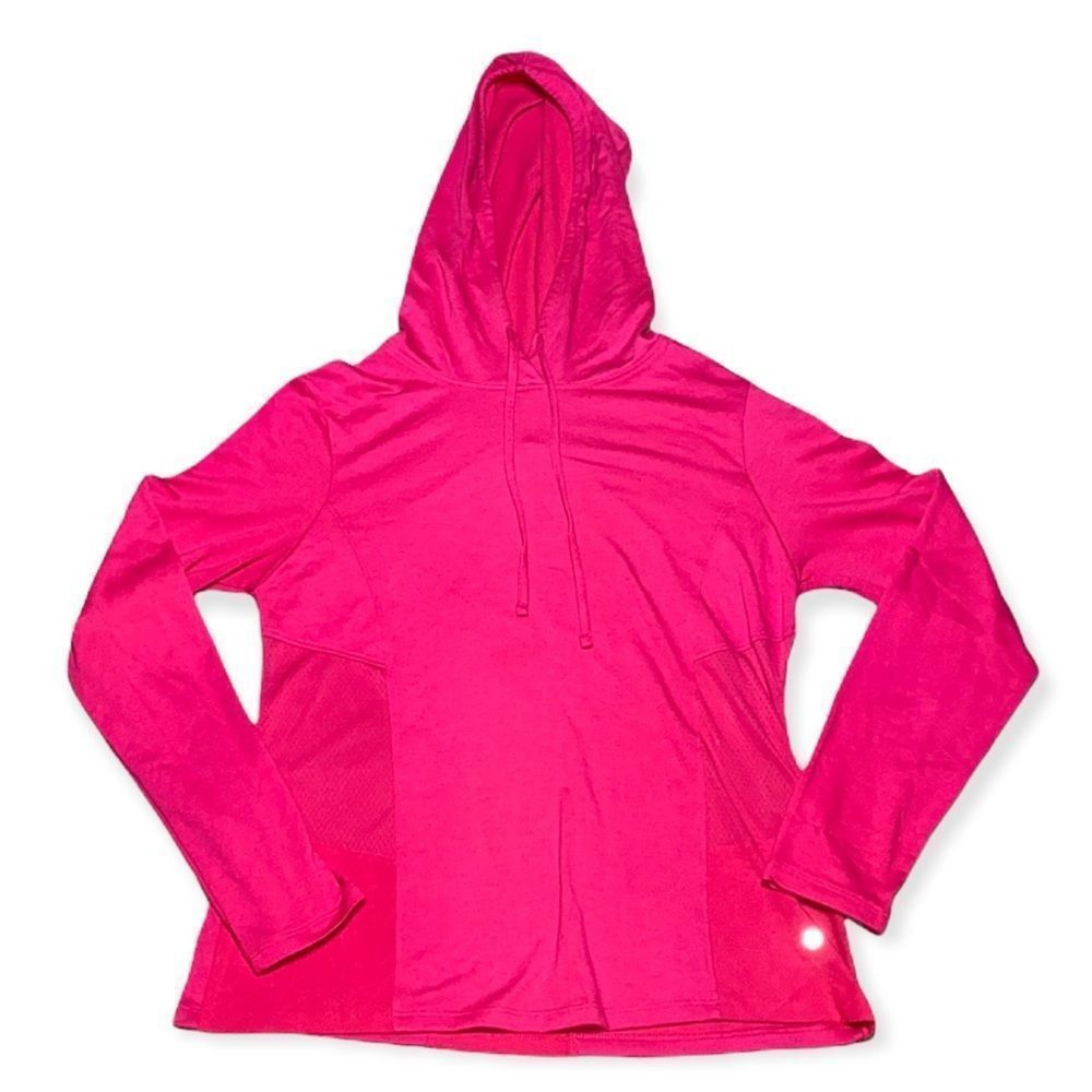 Bally Total Fitness Lightweight Hoodie, Hot Pink, Women's Size Small